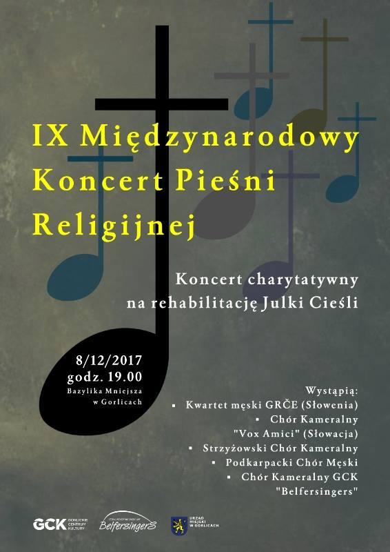 IX MIĘDZYNARODOWY KONCERT PIEŚNI RELIGIJNEJ IX MIĘDZYNARODOWY KONCERT PIEŚNI RELIGIJNEJ
